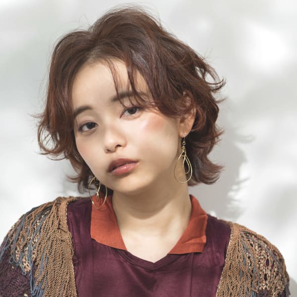 【emu井上信洋】マッシュショートウルフ×ニュアンスパーマ