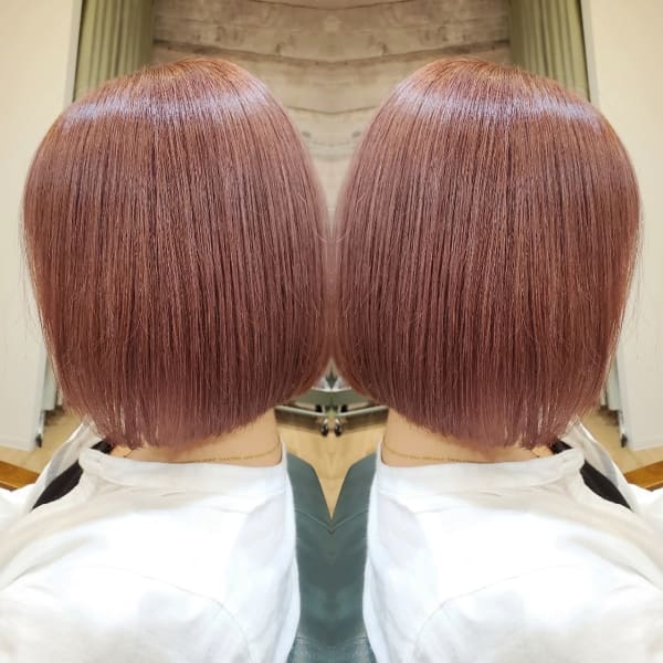 ハイトーン王道ボブ