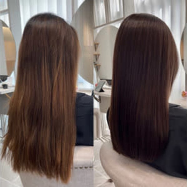 髪質改善トリートメント・縮毛矯正《乾かすだけでキマる》