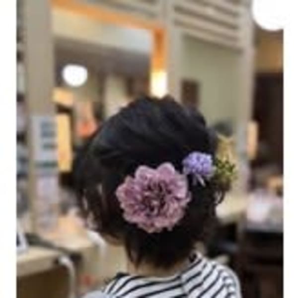 ショート×ヘアアレンジ・ヘアセット