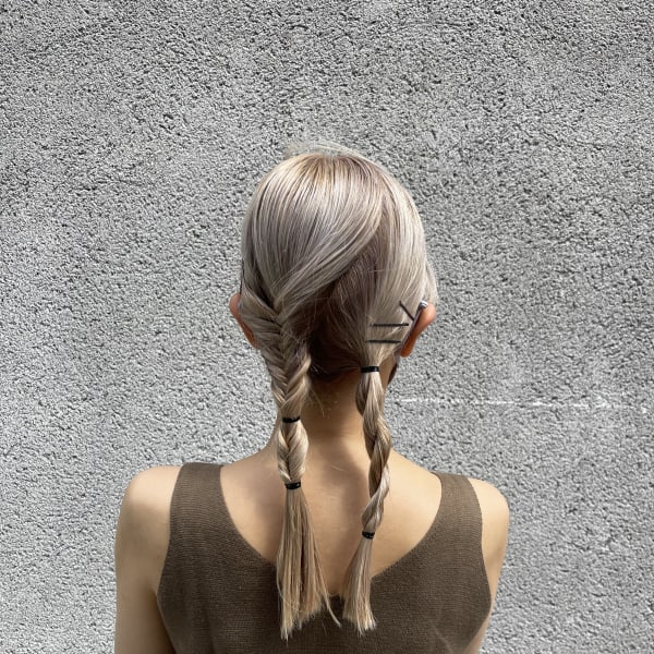 ホワイトミルクティータイトアレンジ