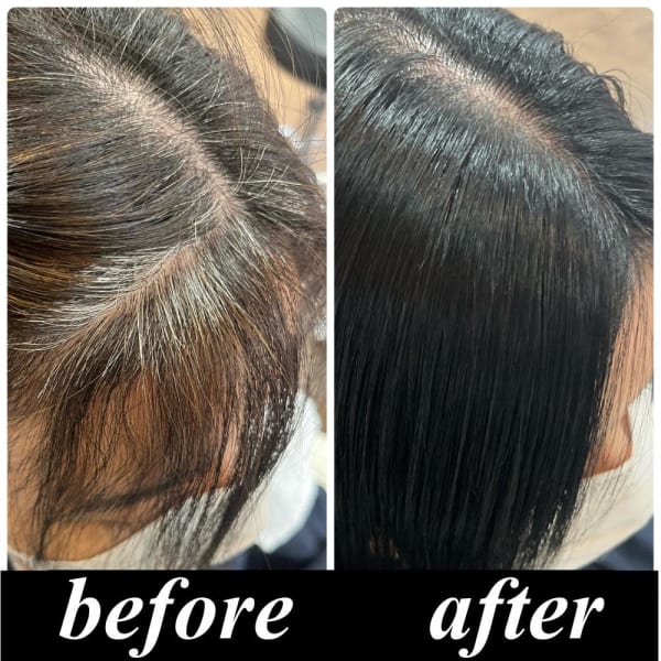 【美髪整形】異次元の髪質改善☆シルク酸性ストレート前髪