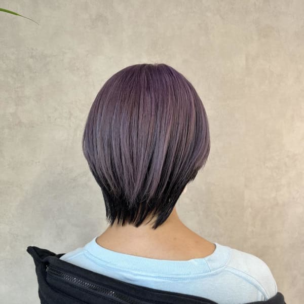 miu パープル&ブラック個性的ウルフ♪