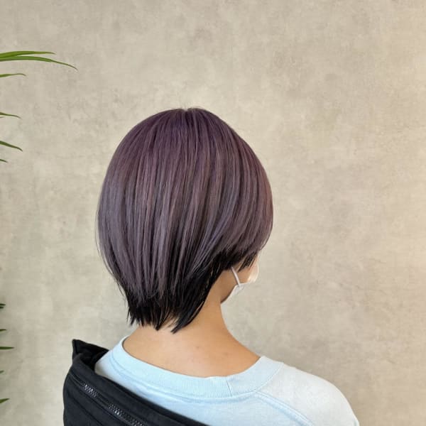 miu パープル&ブラック個性的ウルフ♪