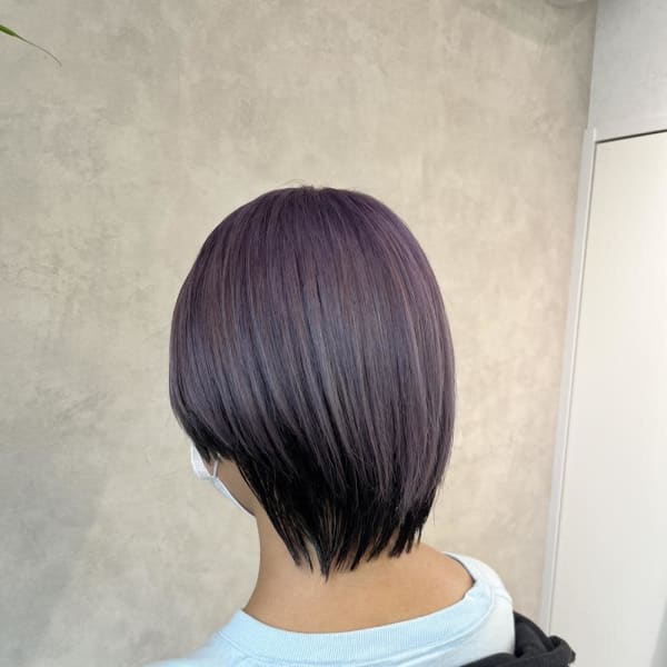 miu パープル&ブラック個性的ウルフ♪