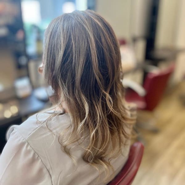 ハイトーン×白髪ぼかしハイライト【sonata 北千住】