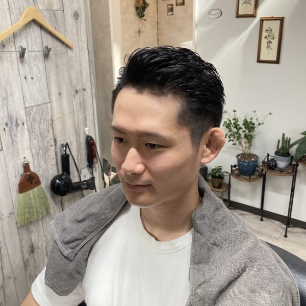 【ツーブロックビジネススタイル】