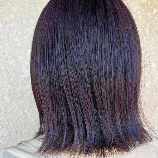 パープルアッシュ★ボブ|Dali 新さっぽろ店