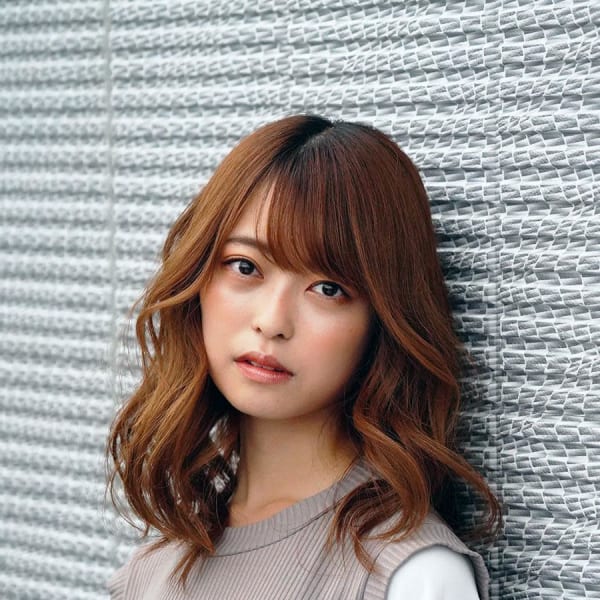 ゆるふわセミロングヘア		 		