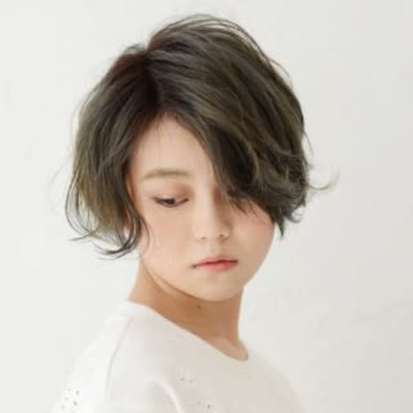 外国人風♪マッシュショートボブ