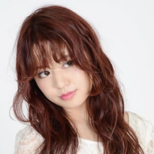 ボルドーフェザーロング