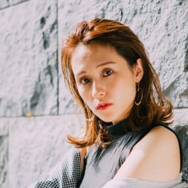 大人のかきあげヘア