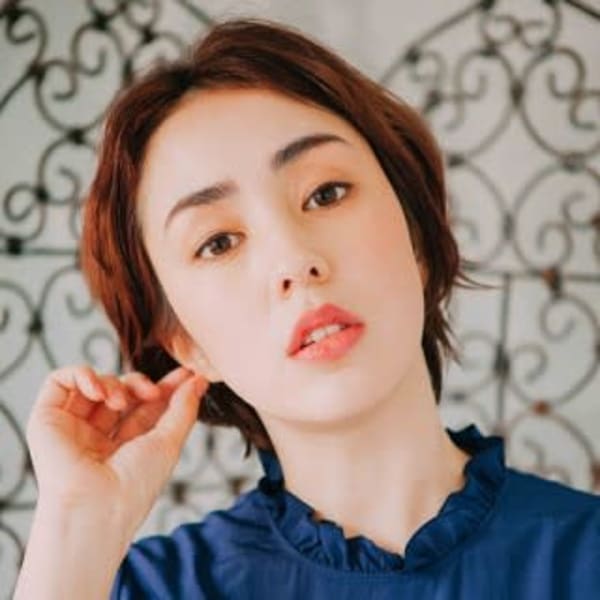 前髪なし大人ショート