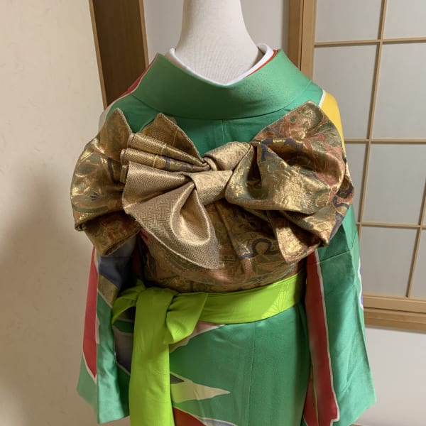 振袖着付けヘアセット　　