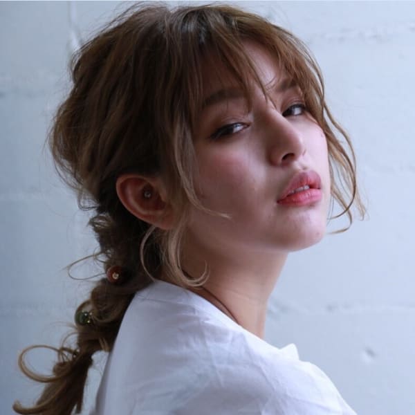 お出かけヘアアレンジ♪