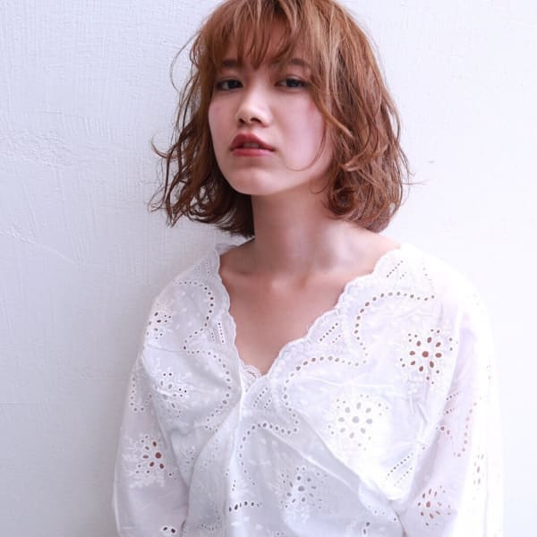 甘辛MIXボブスタイル