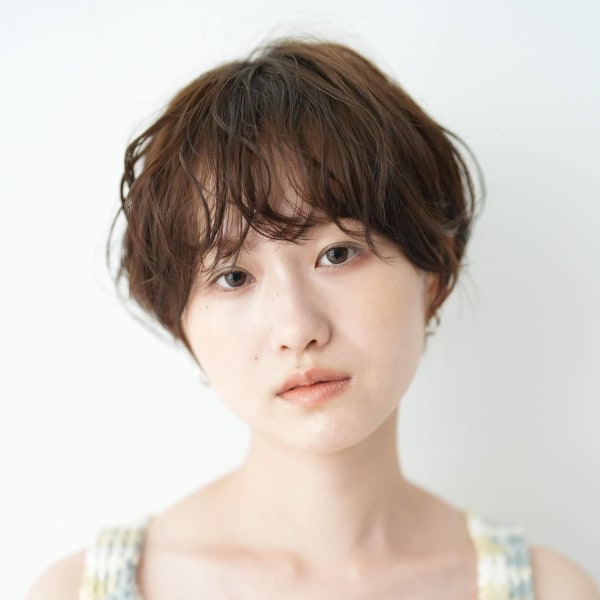 ショートボブ×大人可愛い