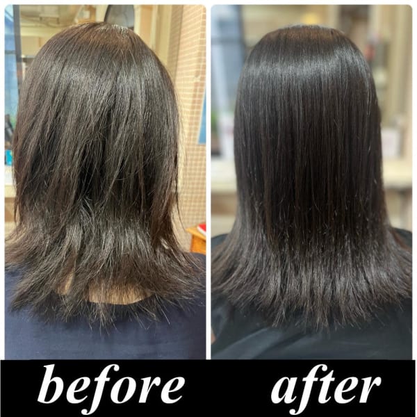 【美髪整形】異次元の最新髪質改善☆シルク酸性ストレート