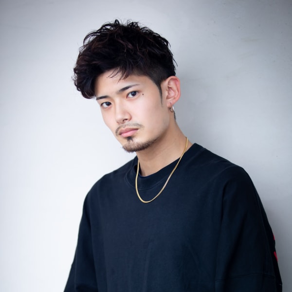 アップバングショートスタイル|CHIFFON 池袋西口店