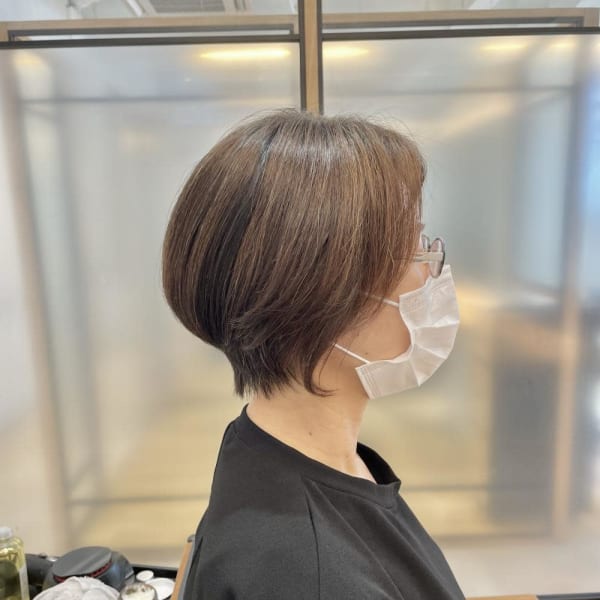 【篠原】ミセススタイル丸みショート