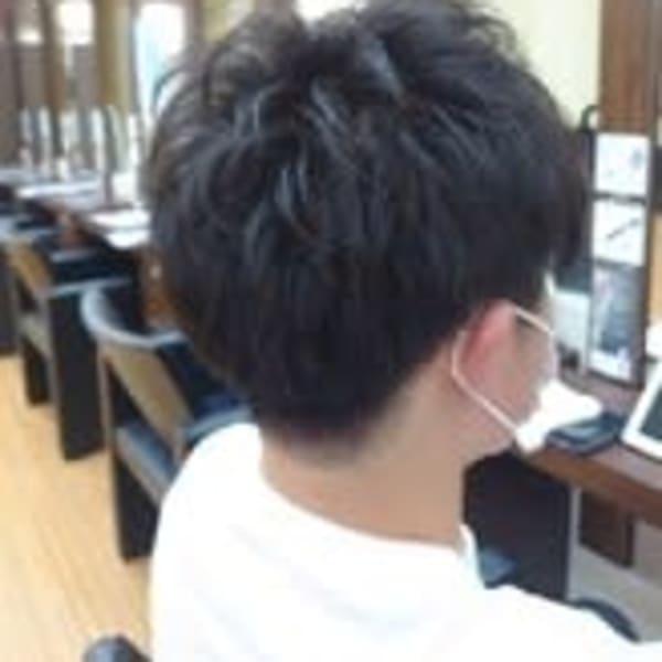 メンズゆるパーマ|HELLO'S ステラプレイス店