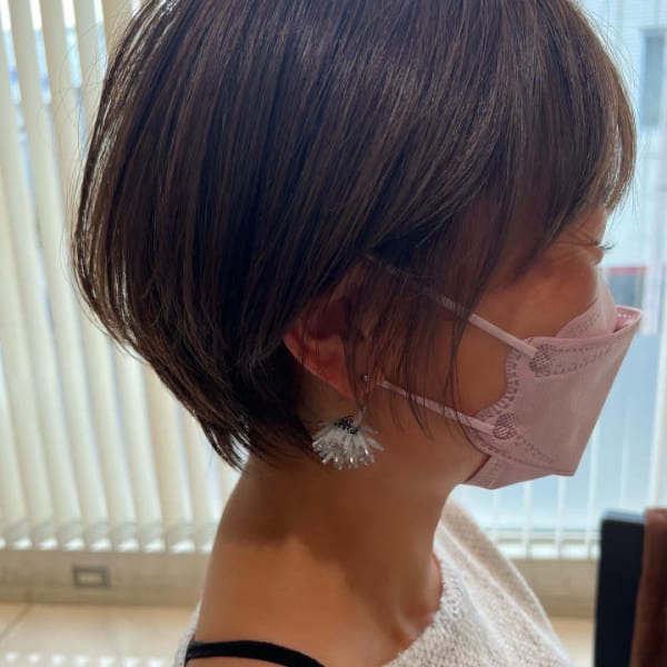 大人透明感ショート