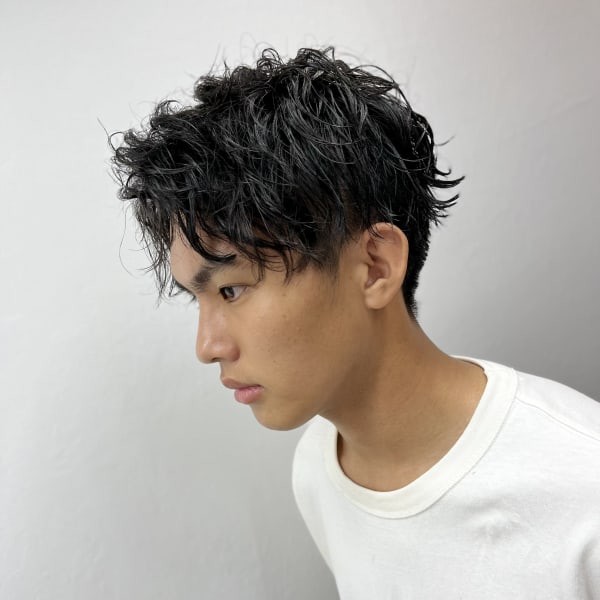 ナチュラルパーマスタイル