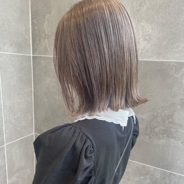 グレージュダブルカラー