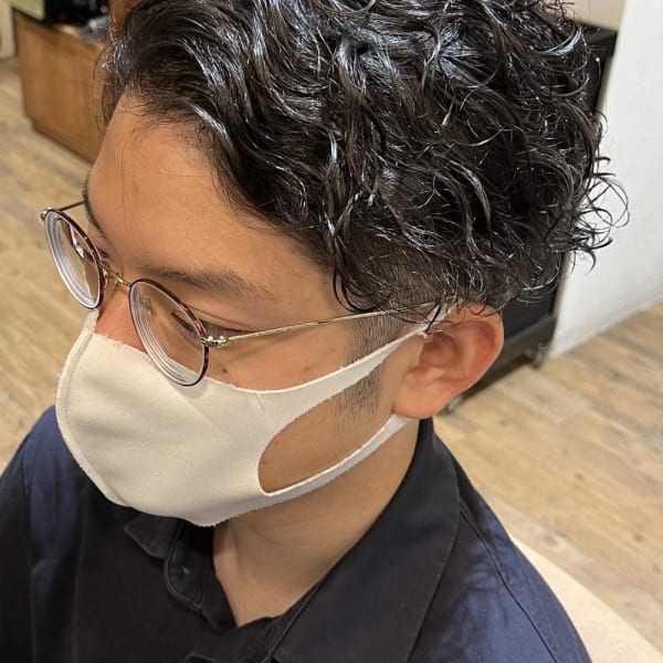 【Luccica】メンズ×パーマスタイル|Luccica hair&spa