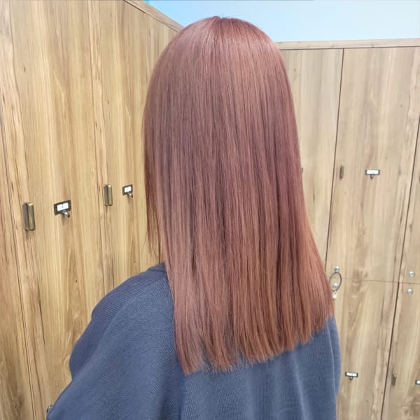 ○クリーミーピンクベージュ