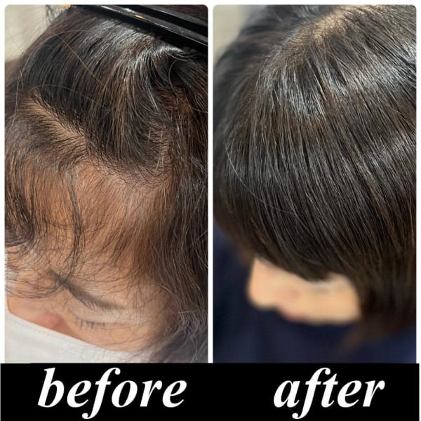 【美髪整形】異次元の髪質改善☆シルク酸性ストレート前髪