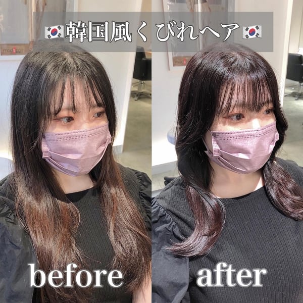 韓国風くびれヘア【赤川優衣】