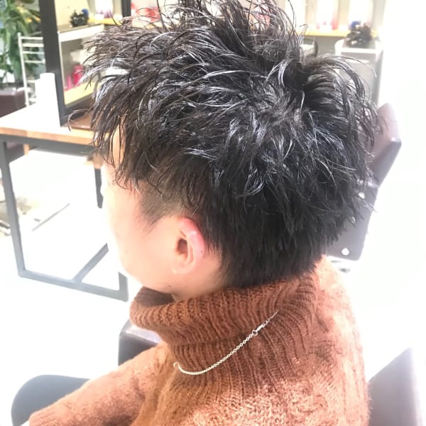 甲子園口/髪質改善/白髪染め/ショート/酸性ストレート