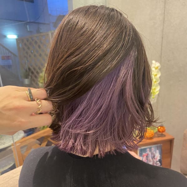 インナーカラー/バイオレット