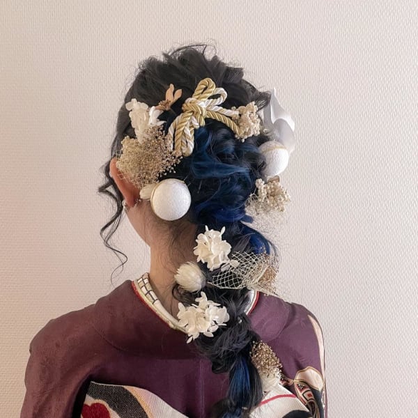 着物に合うヘアスタイル