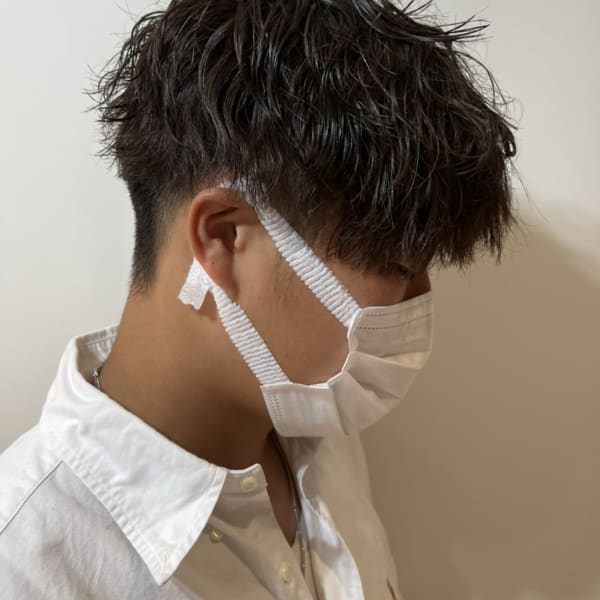 波巻きスパイラルパーマ