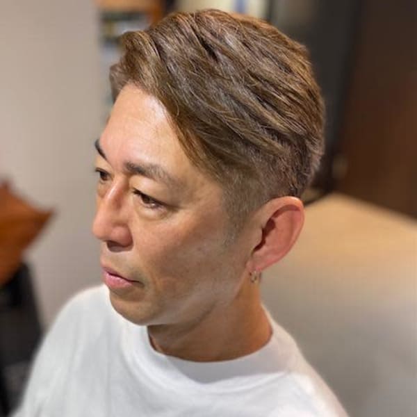 大人のツーブロックスタイル