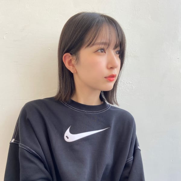 外はねボブ/切りっぱなしボブ