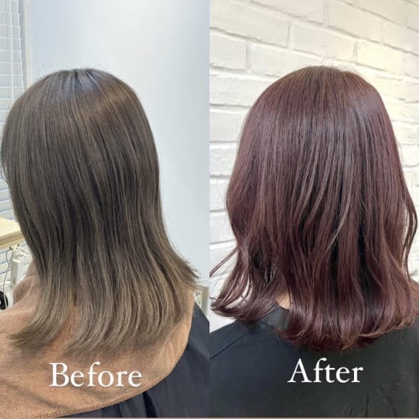 【寺崎 琴音】透明感 ツヤ髪カラー アディクシーカラー