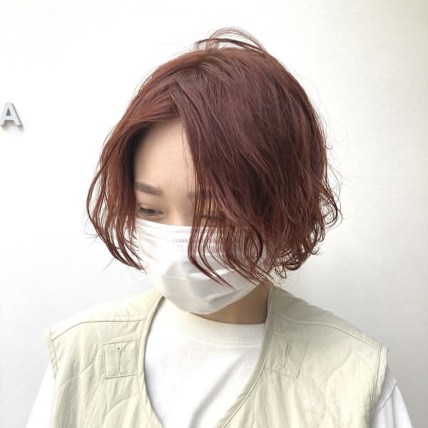 美髪/大人かわいい/こなれミディ/サンドベージュ