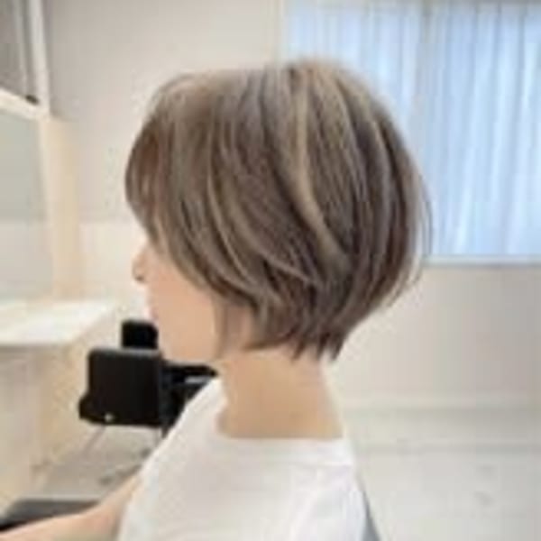 こなれショートボブ