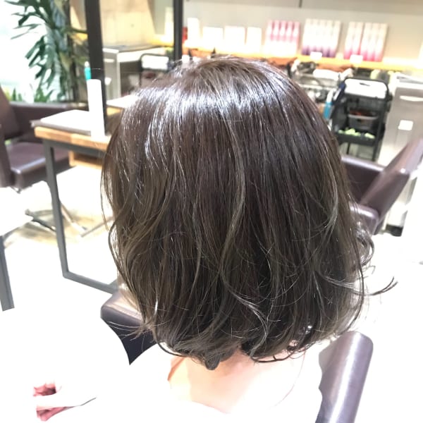 甲子園口/髪質改善/白髪染め/ショート/酸性ストレート