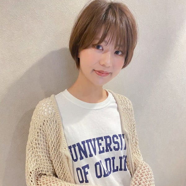 大人可愛いショート|#ffo6【ブラン】 立川店