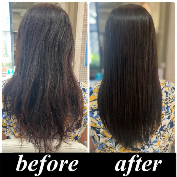 【美髪整形】異次元の最新髪質改善☆シルク酸性ストレート