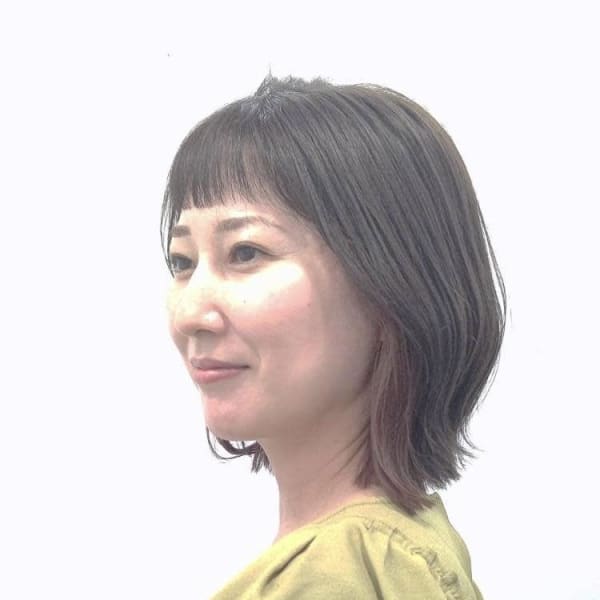 大人可愛い/白髪ぼかし/インナーカラー