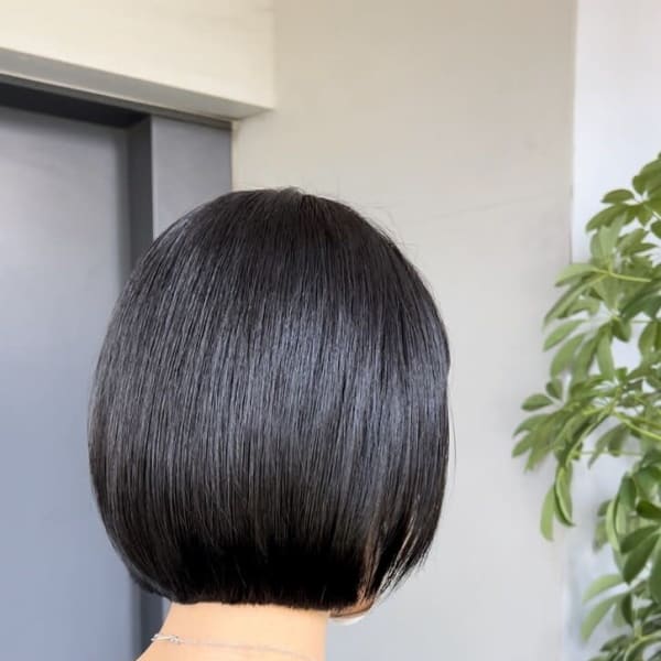 縮毛矯正×ボブ