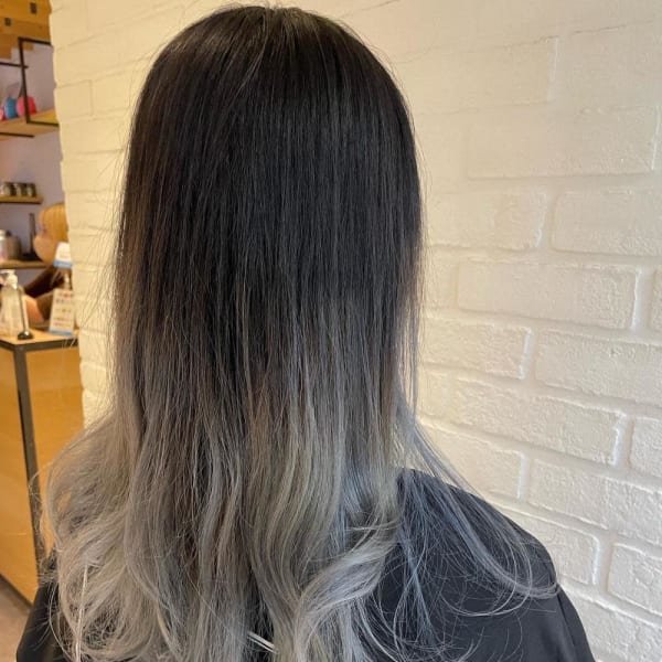 【EIGHT福岡　10月　片山智裕】シルバーバレイヤージュ