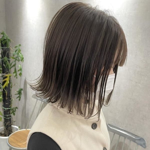 外ハネボブ×ショコラブラウン