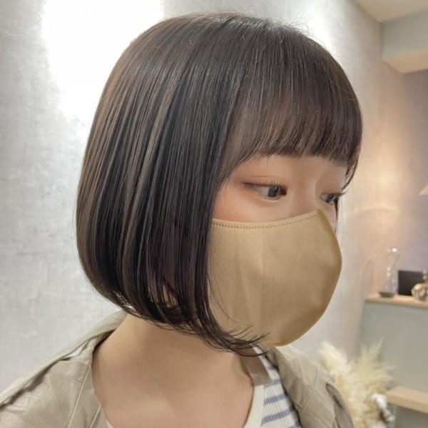 透明感ボブ