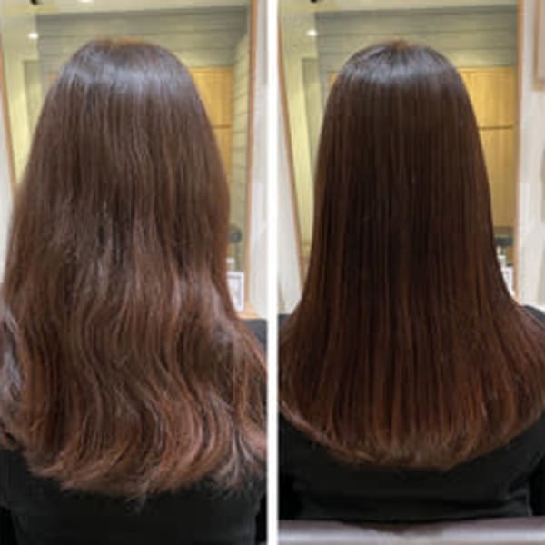 『髪質改善酸性ストレート』 20代女性　PRIMA ange|PRIMA ange 中目黒店 髪質改善酸性ストレートサロン